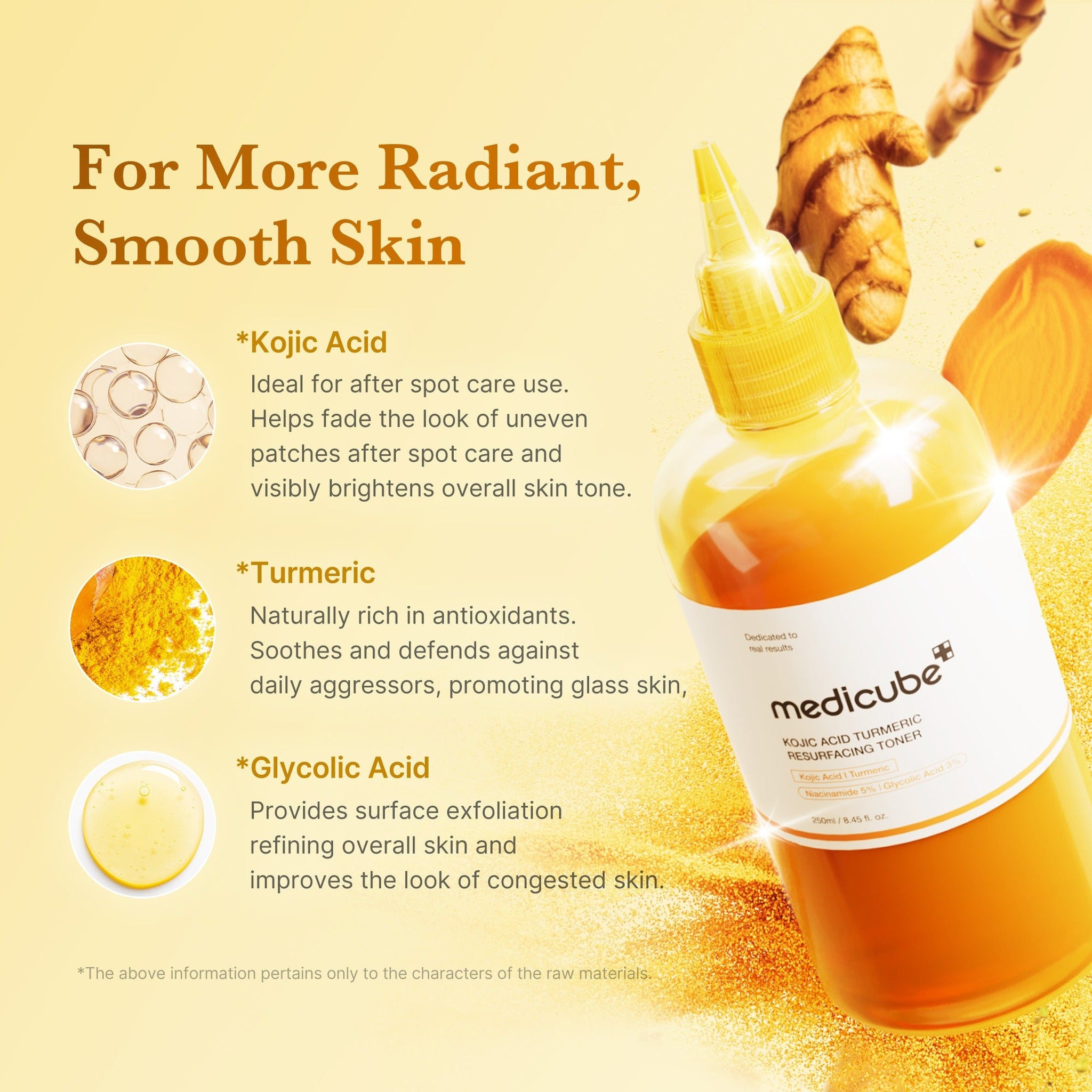 KOJIC ACID TURMERIC PAD  70pcs - image 3