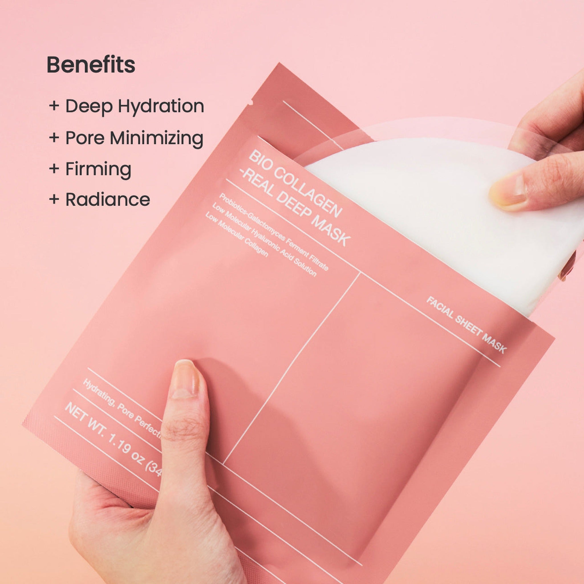 Bio Collagen Real Deep Mask 1Box (34g*4ea) - image 5