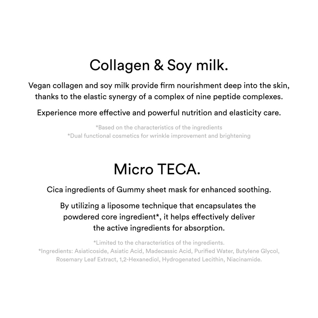 GUMMY SHEET MASK COLLAGEN MILK STICKER (2023) - image 5