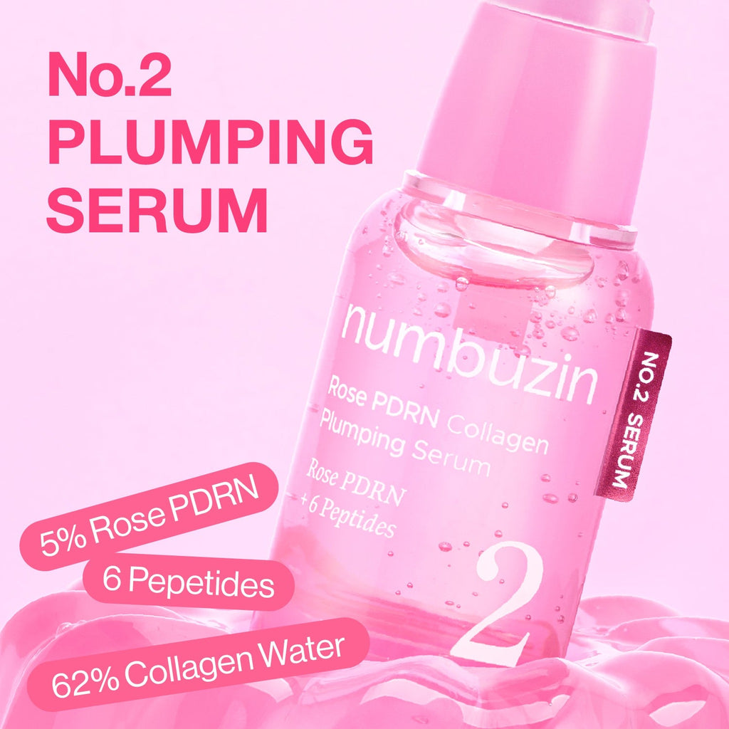 No.2 Rose PDRN Collagen Plumping Serum 30ml - image 3