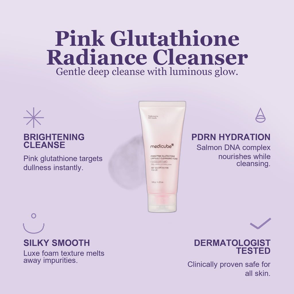 pdrn-pink-glutathione-capsule-cleansing-foam-120g-mecuc13-fc - infographic