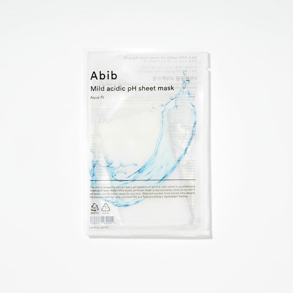 Mild Acidic pH Sheet Mask_Aqua Fit - image 1