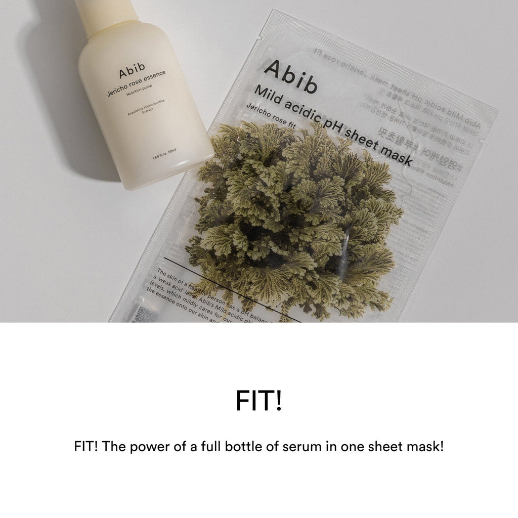 MILD ACIDIC pH SHEET MASK JERICHO ROSE FIT - image 7