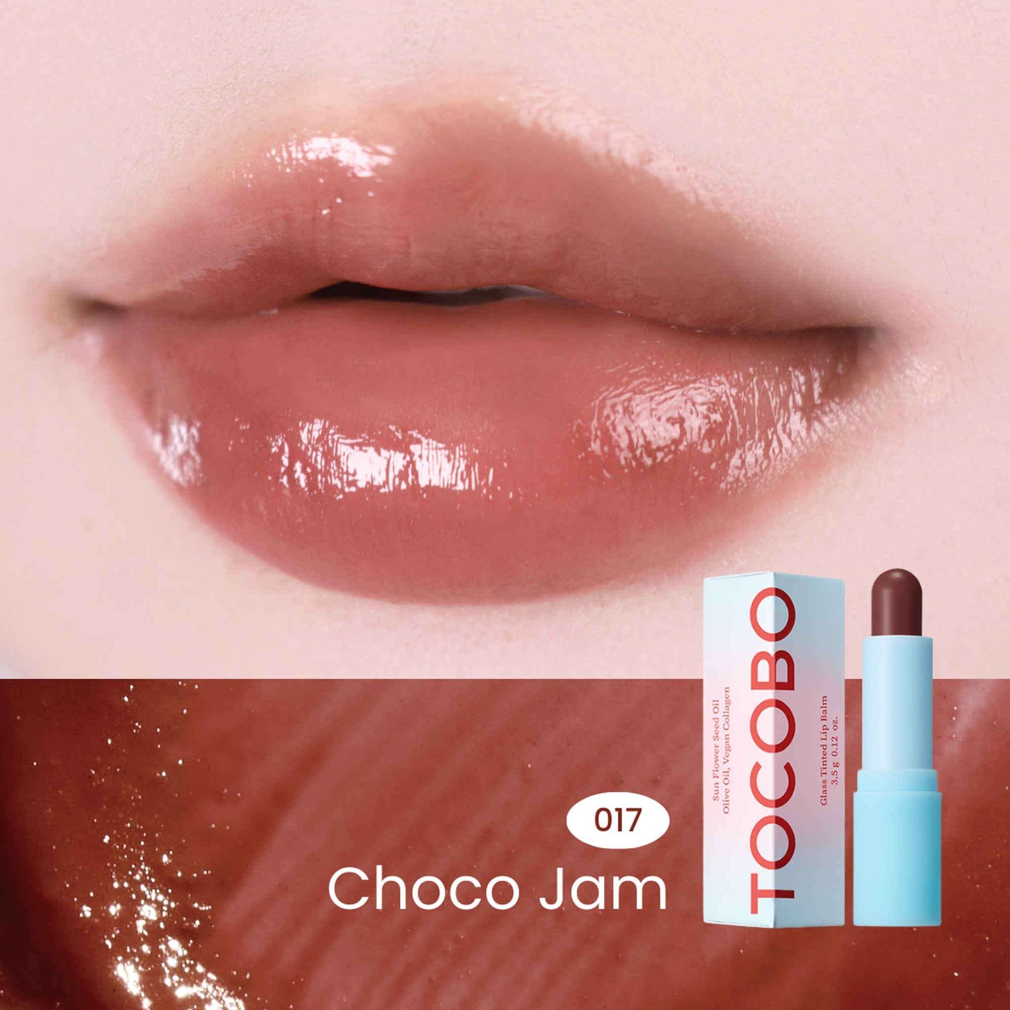Glass Tinted Lip Balm 013 Tangerine Red - image 6
