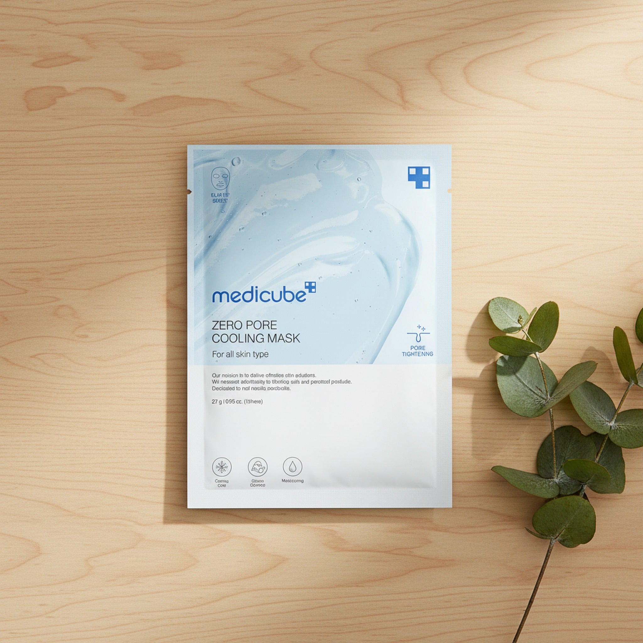 (1EA) ZERO PORE COOLING MASK 27g - image 3