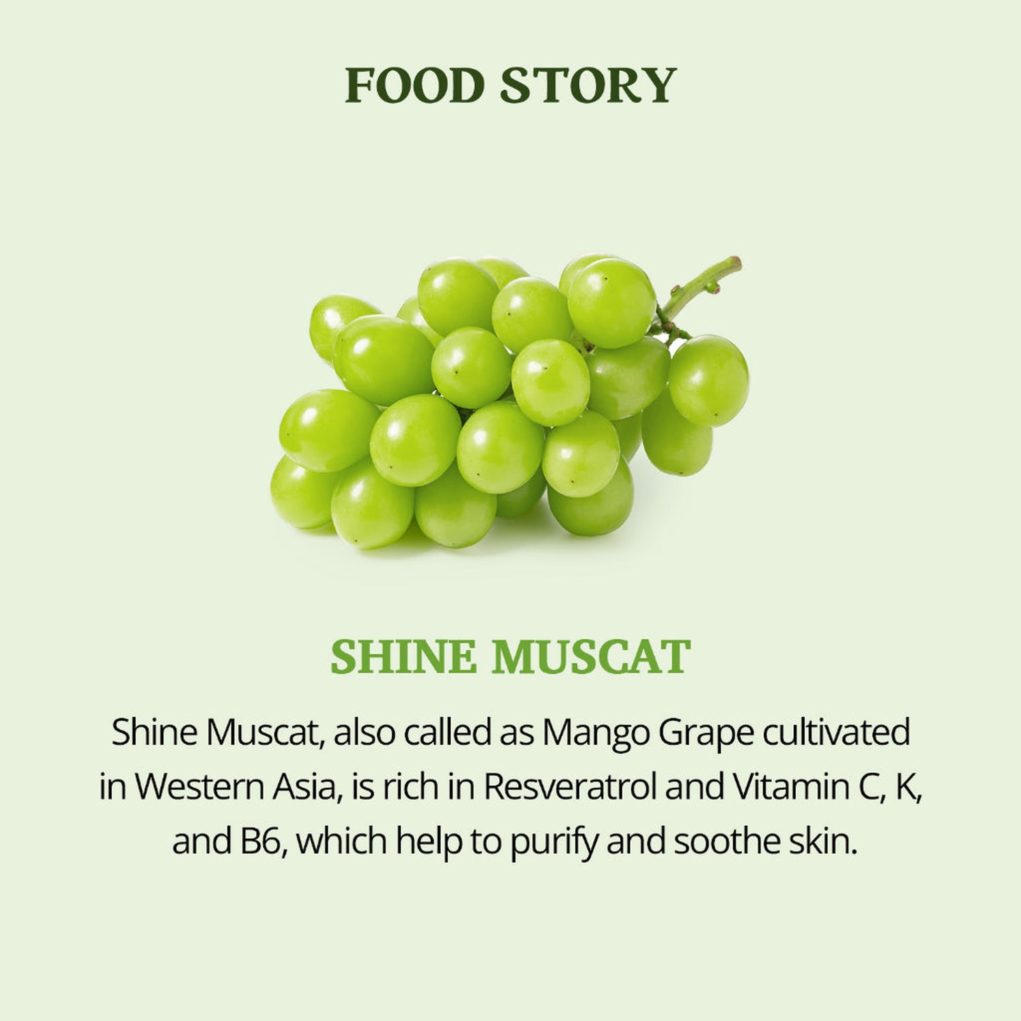 SHINE MUSCAT CICA BHA FOOD MASK 120g - image 7
