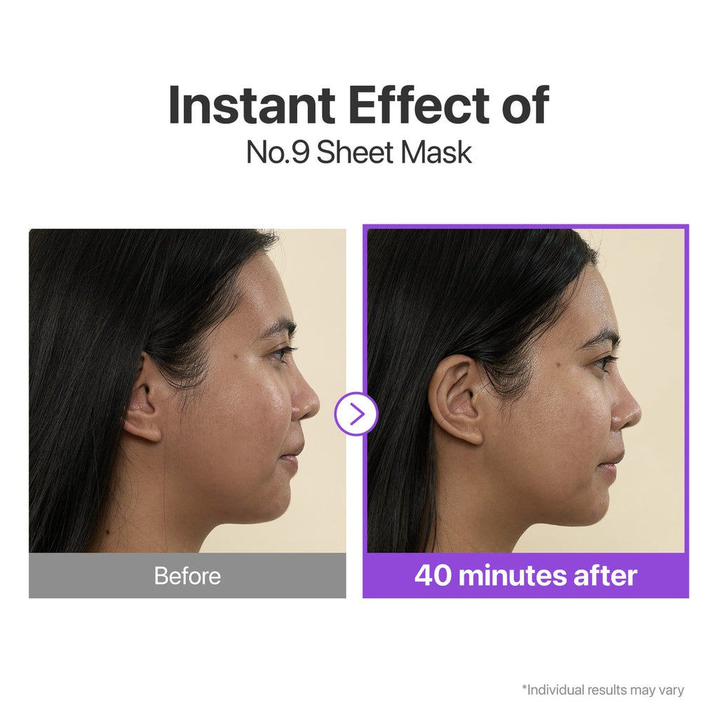 (4EA) No.9 NAD Bio Lifting Full Cover Facial Mask (+GWP) - image 5