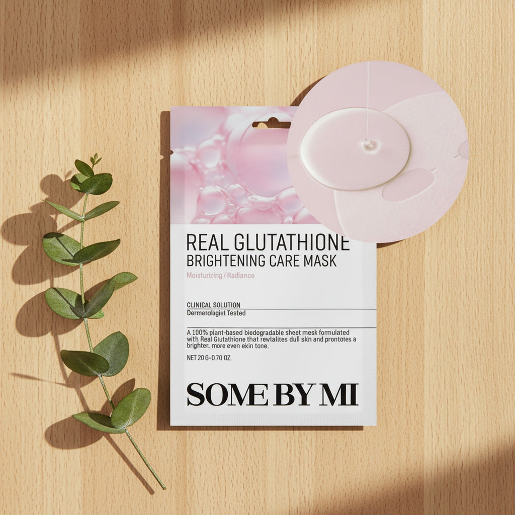 Real Glutathione Brightening Care Mask 1ea - image 3