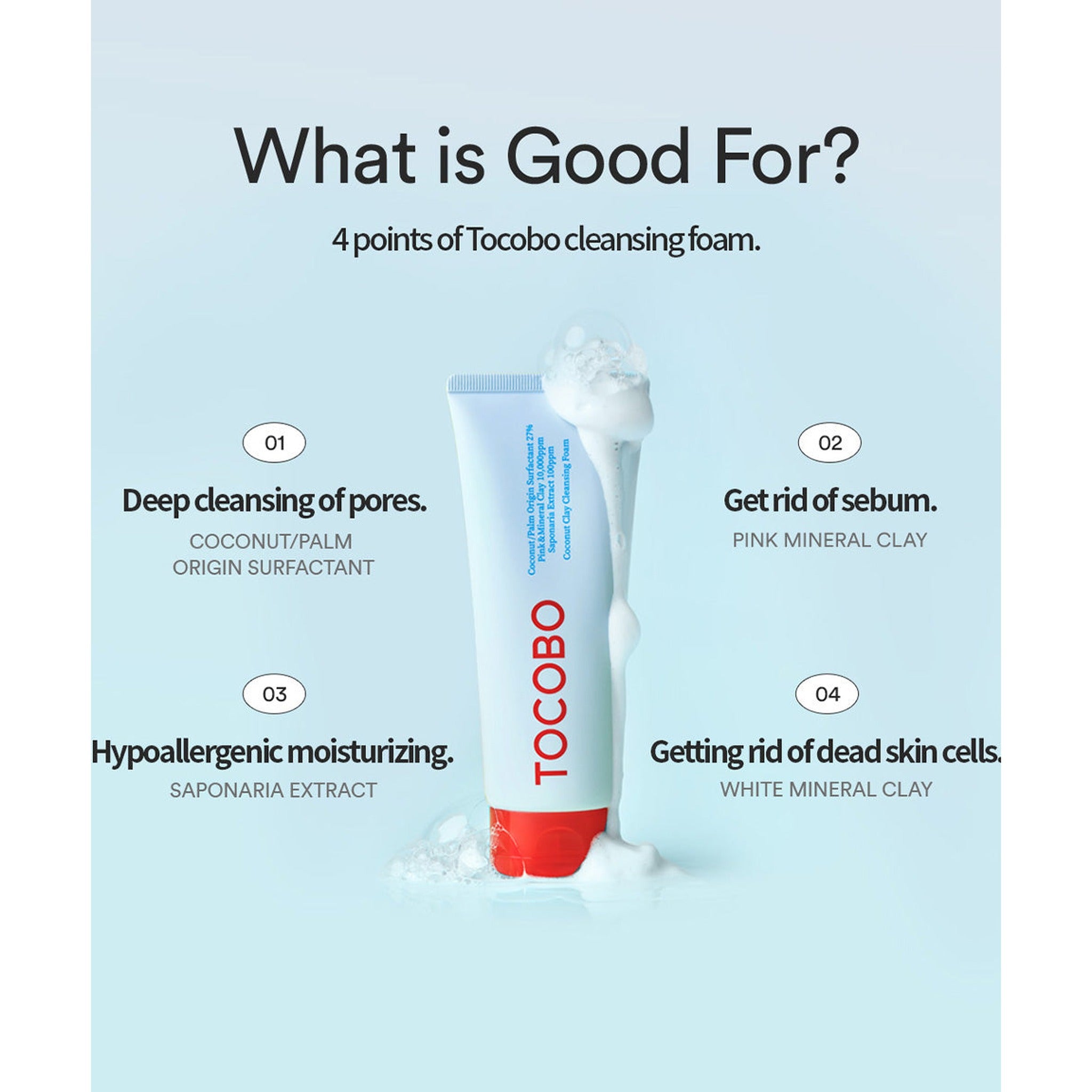 Coconut Clay Cleansing Foam 150ml - image 4