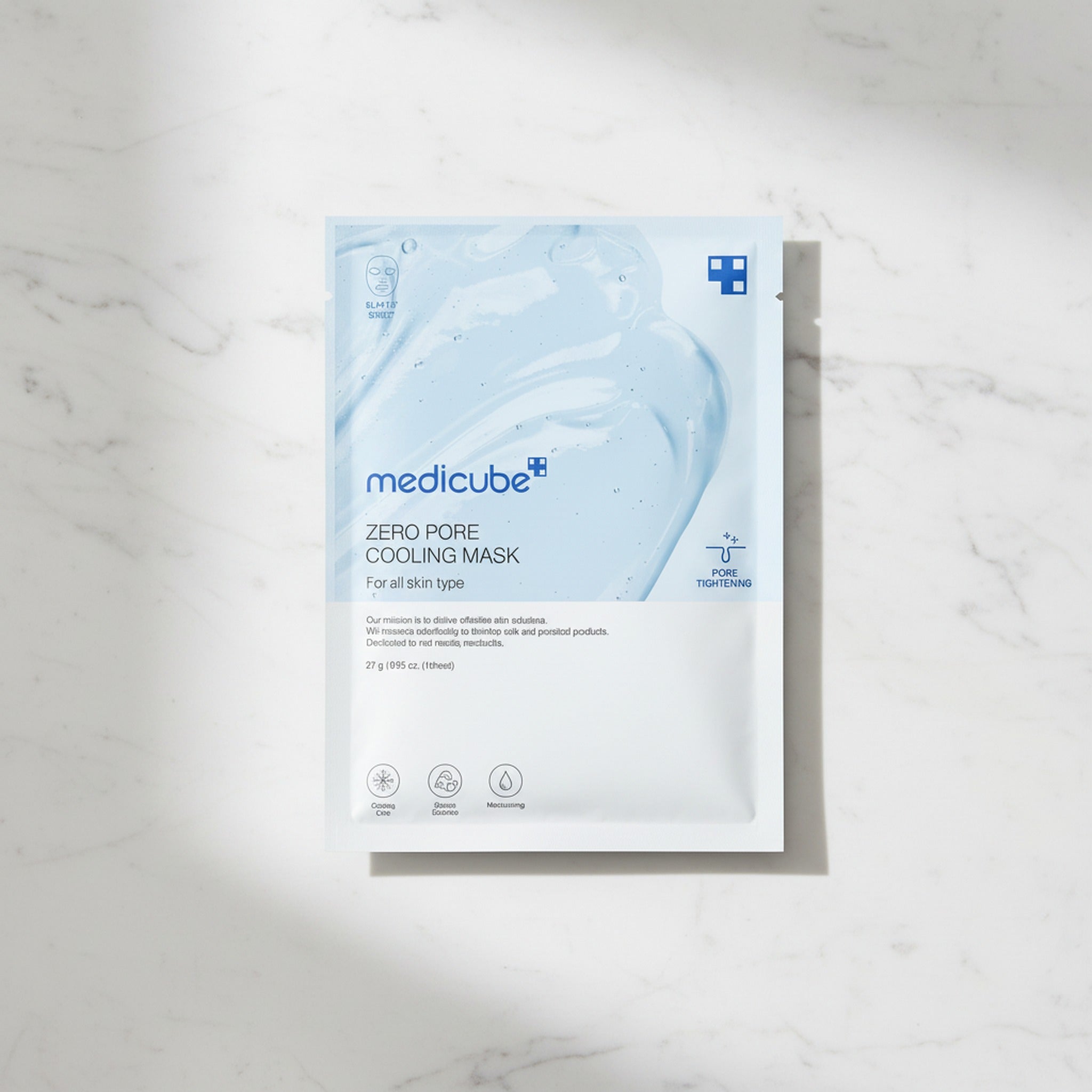 (1EA) ZERO PORE COOLING MASK 27g - image 2
