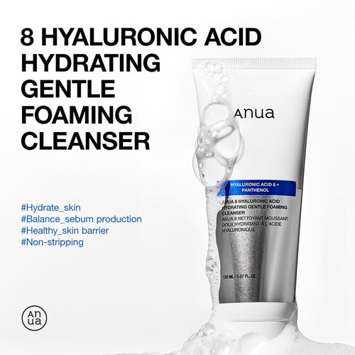 8 HYALURONIC ACID HYDRATING GENTLE FOAMING CLEANSER 150ml - image 2