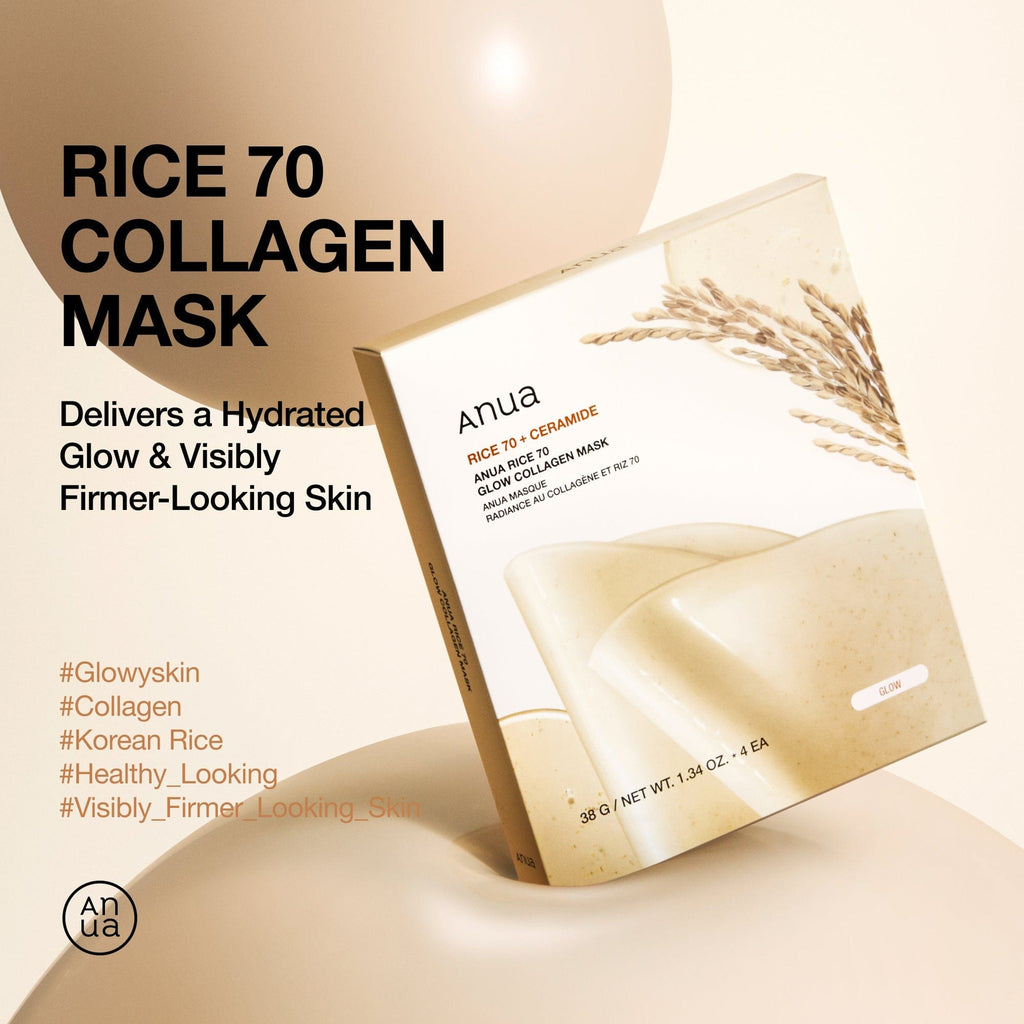 RICE 70 GLOW COLLAGEN MASK - image 2