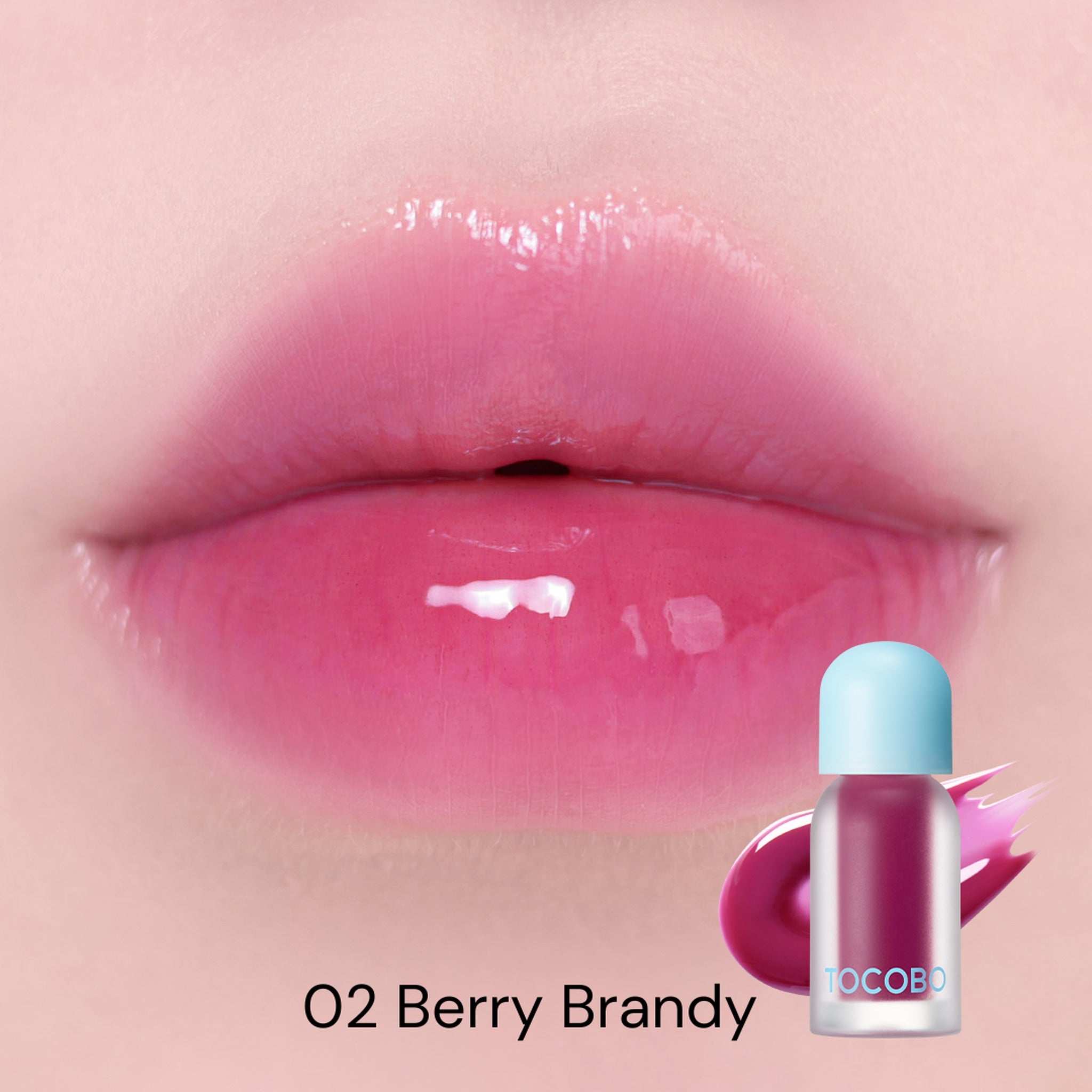 JUICY BERRY PLUMPING LIP OIL 17 BERRY MILK - image 8