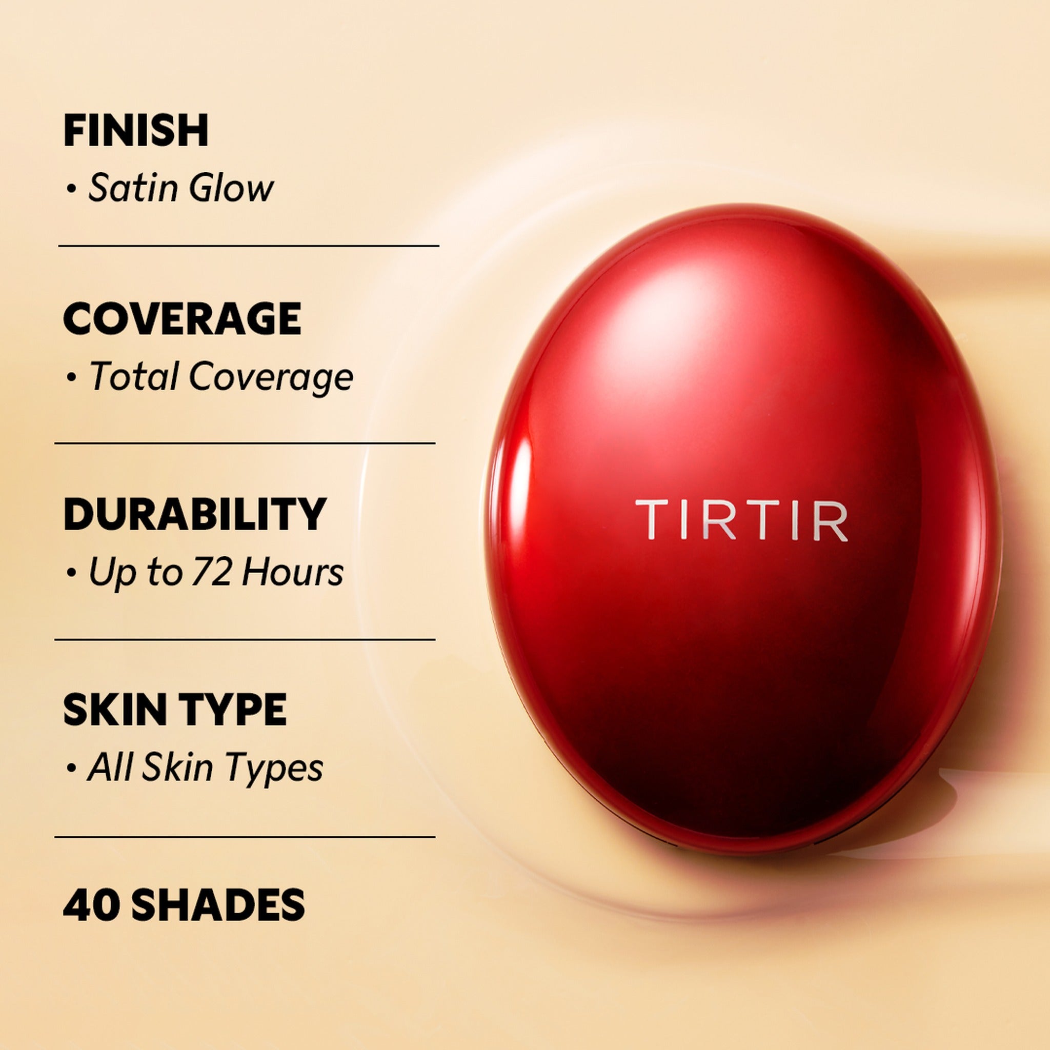 Mask Fit Red Cushion