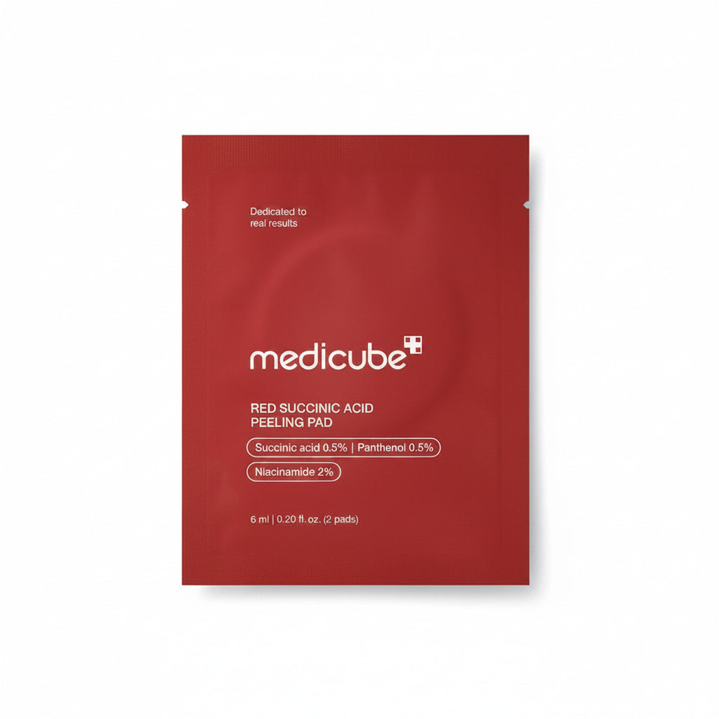 RED SUCCINIC ACID PEELING PAD - image 1