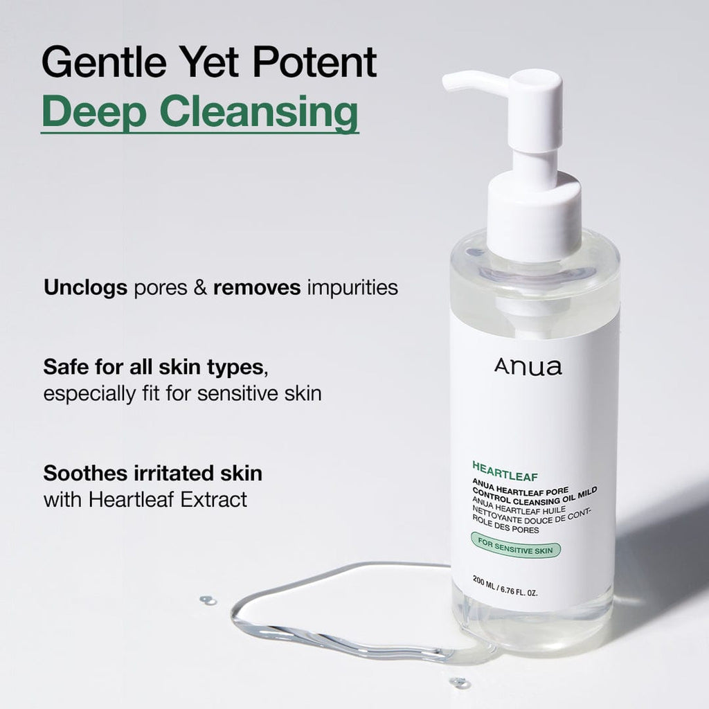 HEARLEAF PORE CONTROL CLEANSING OIL MILD 200ml - image 3