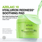 AZELAICACID 10 HYALURON REDNESS SOOTHING PAD 230ml (90EA) - image 2