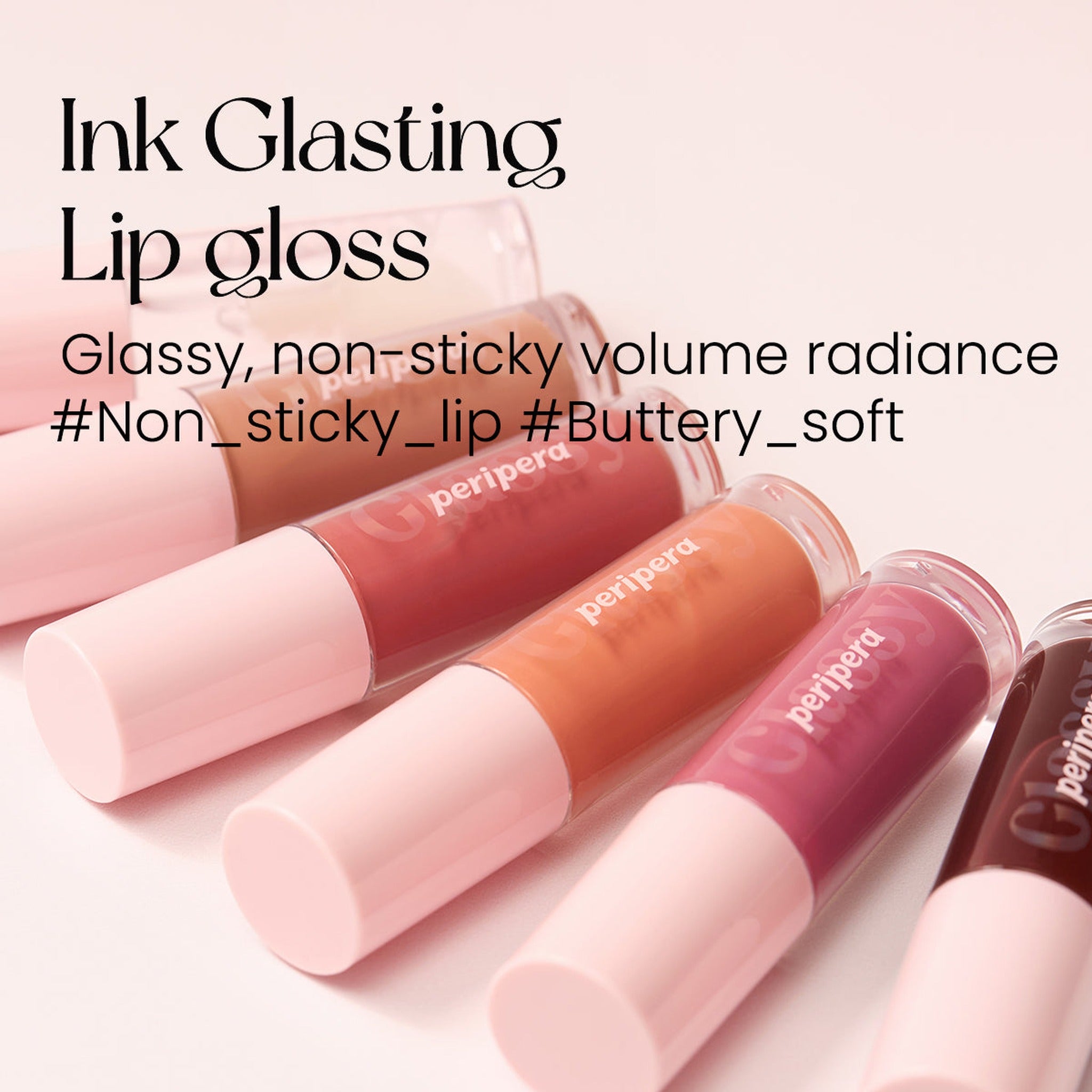 INK GLASTING LIP GLOSS 003 CHILLING ROSY - image 2