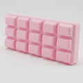 Chocolate Bar PU Squishy Slow Rising Stress Relief Toy - Pink