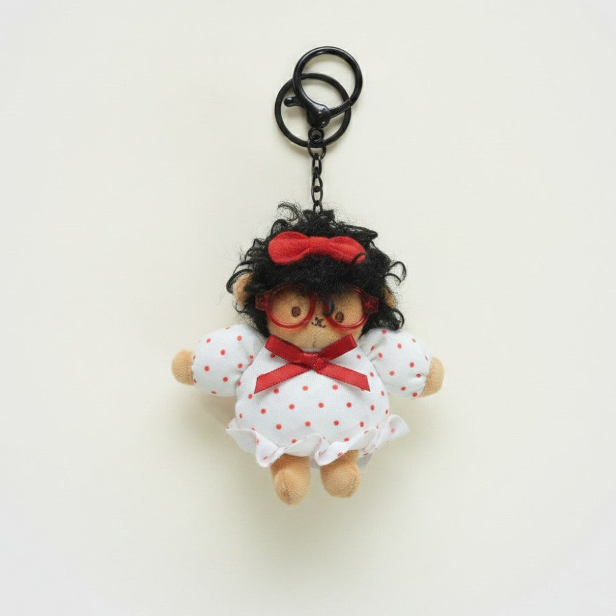 Adorable Plush Doll Keychain – novelty & toys (view 1)