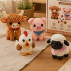 Sparkly Beaded Bird Craft Set - Farm Cuties