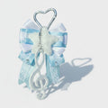 Butterfly Bow Bag Charm - Blue