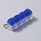 Mini Keyboard Switch Keychain - Navy 4-Key