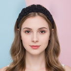 Lace Padded Headband - Black