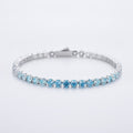 Sparkle Tennis Bracelet - Blue Gradient