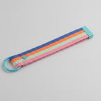 Fabric Keychain DIY Kit Set - Multi-color Striped (No.10)