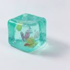 Ocean Creatures Squishy Cube - Mint Ocean