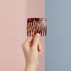 Tortoiseshell Claw Hair Clip - Red Tortoiseshell