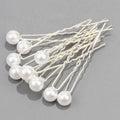 Pearl Hair Pin Set - White Pearl