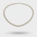Pearl Beaded Necklace Cream Classic Strand – jewelry (view 1)
