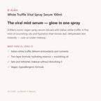 d'Alba White Truffle Vital Spray Serum 100ml – Korean serum/ampoule (view 1)