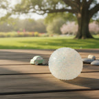 Sparkling Texture Squishy Ball - Clear