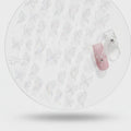 Butterfly Nail File Delicate Pink And White Design – Korean nail care (view 1)