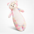 Pastel Rainbow Teddy Bear Plush Toy With Bonnet – novelty & toys (view 1)