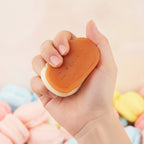 Squishy Fidget Toy FTKKK0009 - Caramel - squeeze in hand