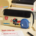 Cute house-shaped pencil case storage - Red