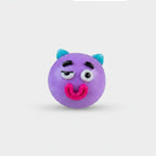 Mood Change Squishy Ball Plush Purple