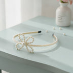 Pearl Bow Headband