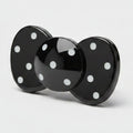 Black Pearl Bow Hair Clip – hair accessories (view 1)