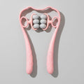 Pink Pearl Beaded Face Roller Tool – Korean beauty tool (view 1)