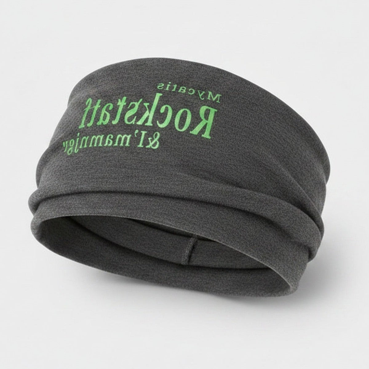 Velvet Headwrap Hairband - Deep Gray White Label – hair accessories (view 1)