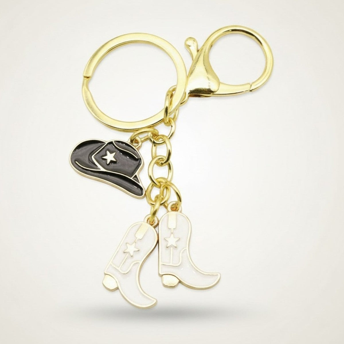 Western Cowboy Hat & Boots Keychain – bags & wallets (view 1)