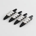 Rhinestone Clip Hair Pin Set - Trapezoid Rhinestone – hair accessories (view 1)