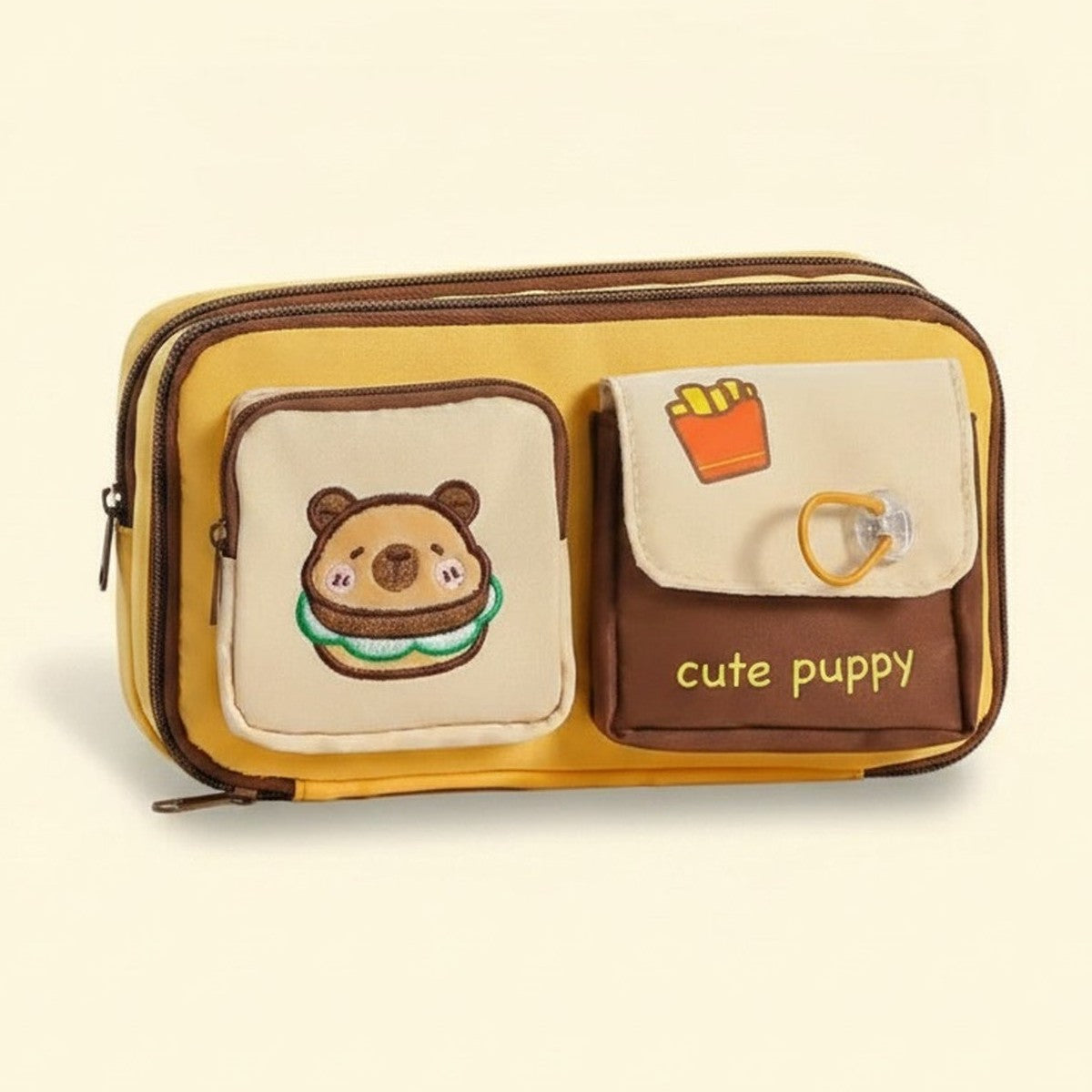 Cute Bear Puppy Pencil Case – stationery (view 1)