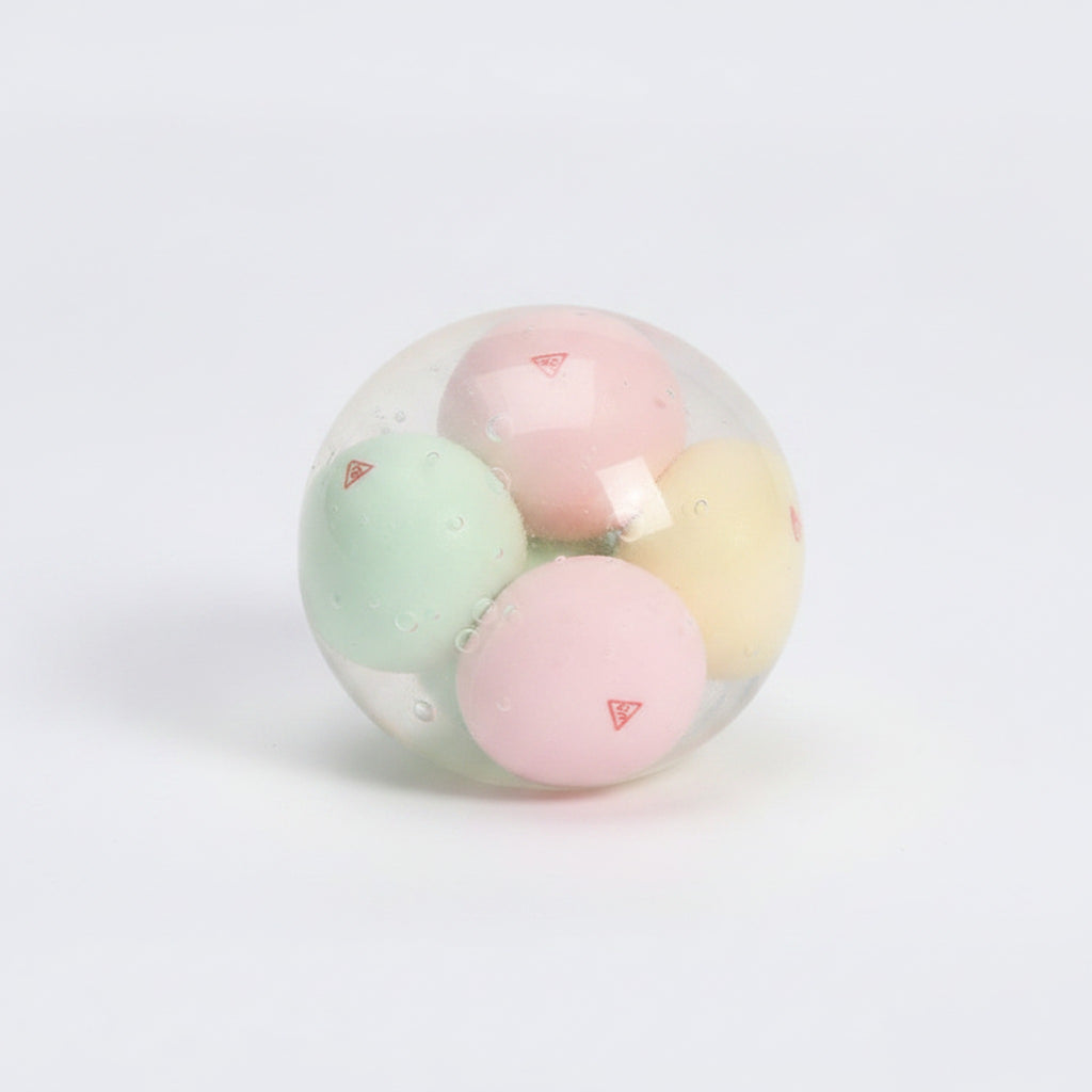 Squishy Pizza Ball Fidget Toy - Macaron Blend