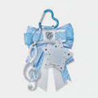 Dreamy Star Bow Bag Charm - Blue